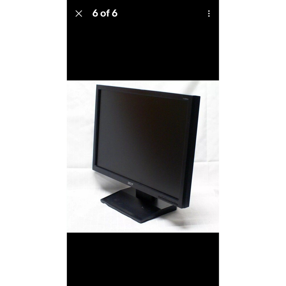Acer LCD Monitor - Picture 3 of 3